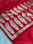 BANARASI MASHRU KATAN SILK SAREE MK001