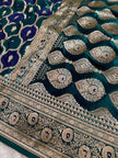 BANARASI MASHRU KATAN SILK SAREE HM536