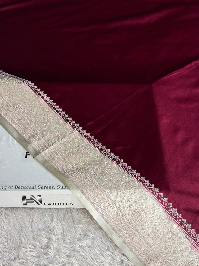 BANARASI MASHRU KATAN SILK SAREE MK047