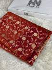 BANARASI MASHRU KATAN SILK SAREE HN950