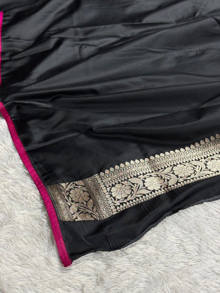 BANARASI MASHRU KATAN SILK SAREE HN562
