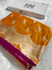 BANARASI MASHRU KATAN SILK SAREE HN530