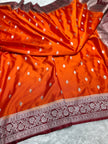 BANARASI MASHRU KATAN SILK SAREE HN330
