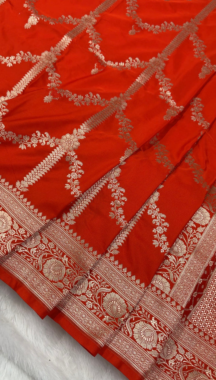 Banarasi Mashru Katan Saree Saree HN125