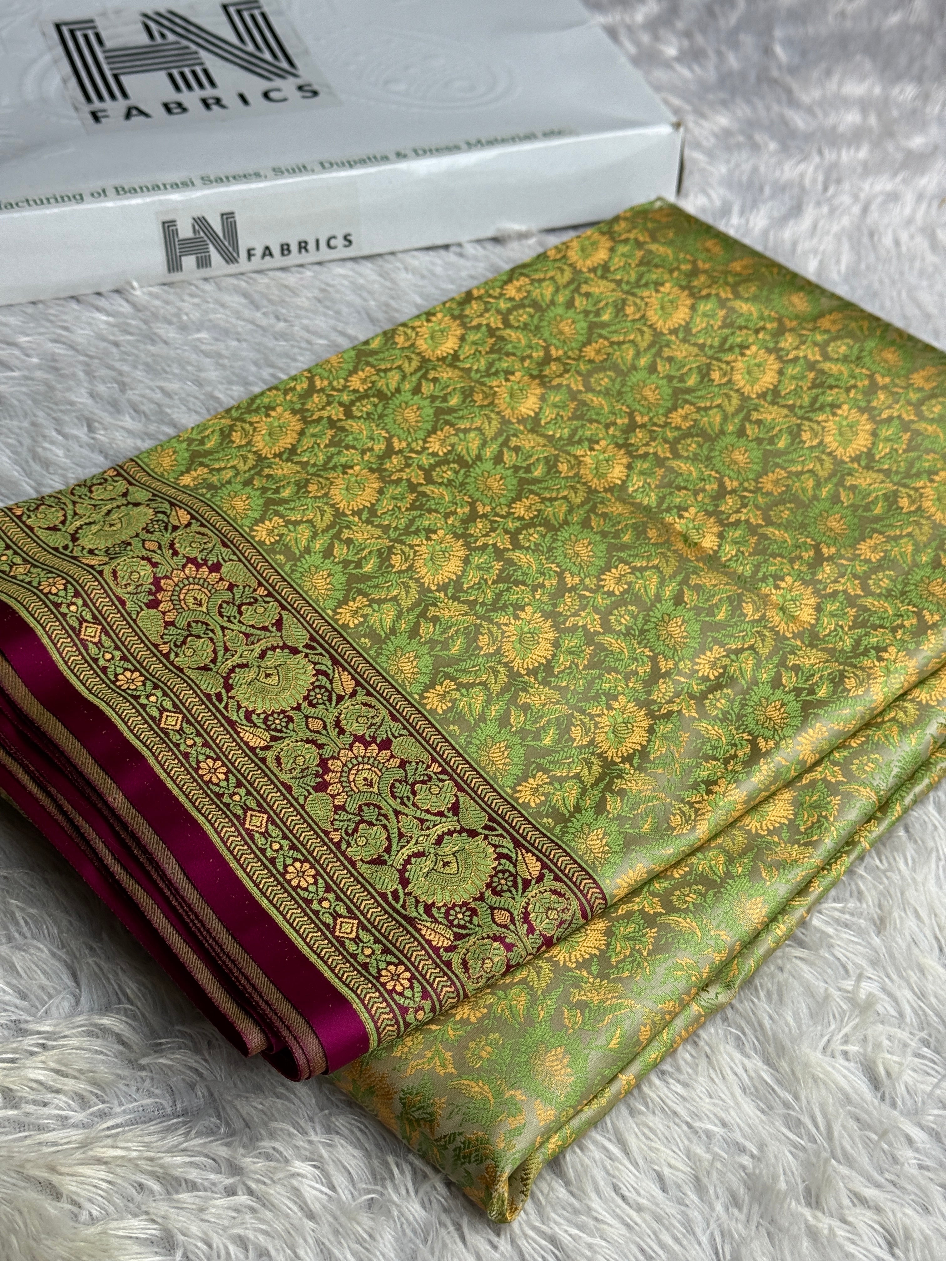 BANARASI JAMAWAR TANCHUI SILK SAREE JM001