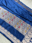 BANARASI MASHRU KATAN SILK SAREE MK013