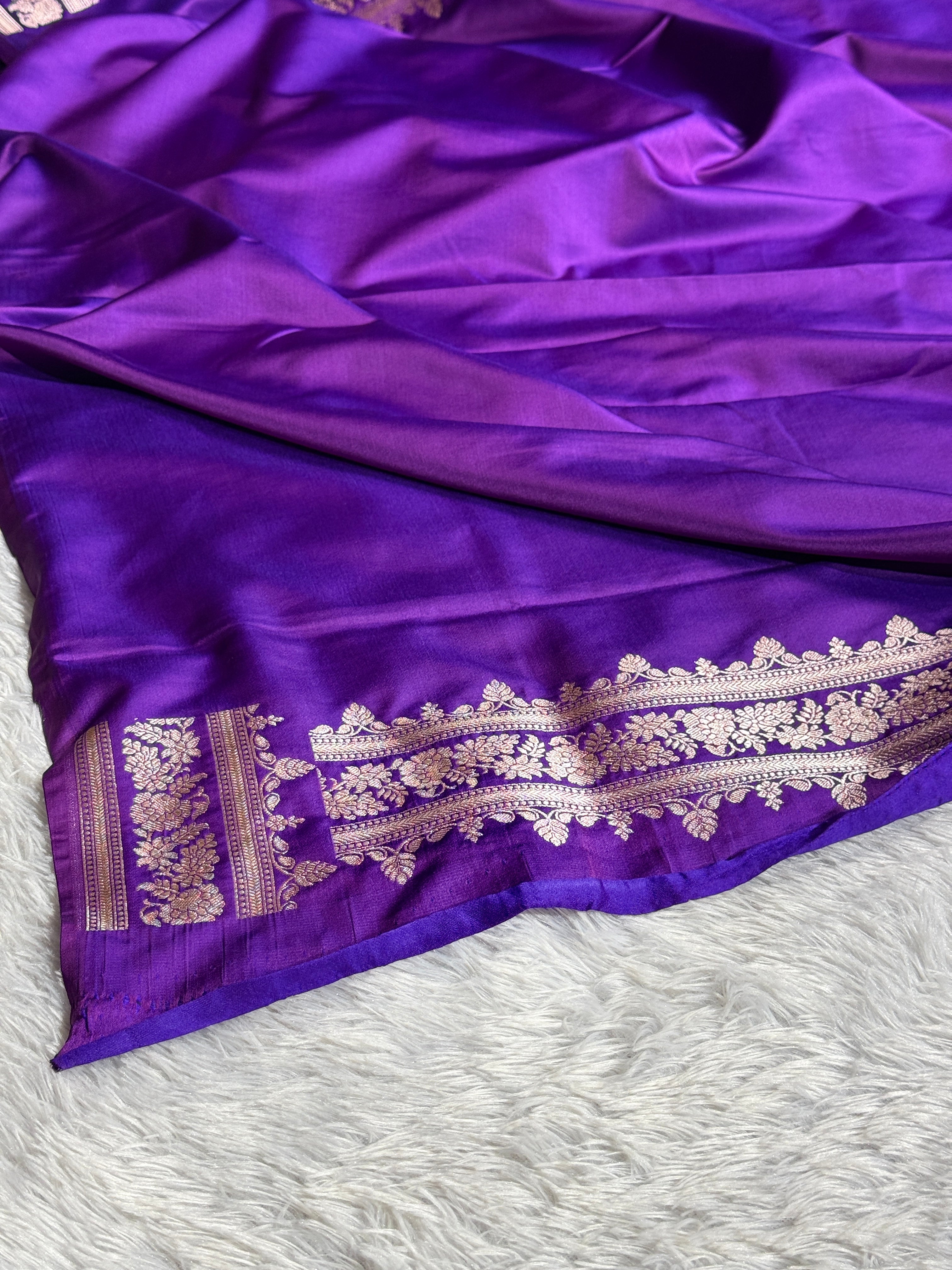 BANARASI MASHRU KATAN SILK SAREE HN570
