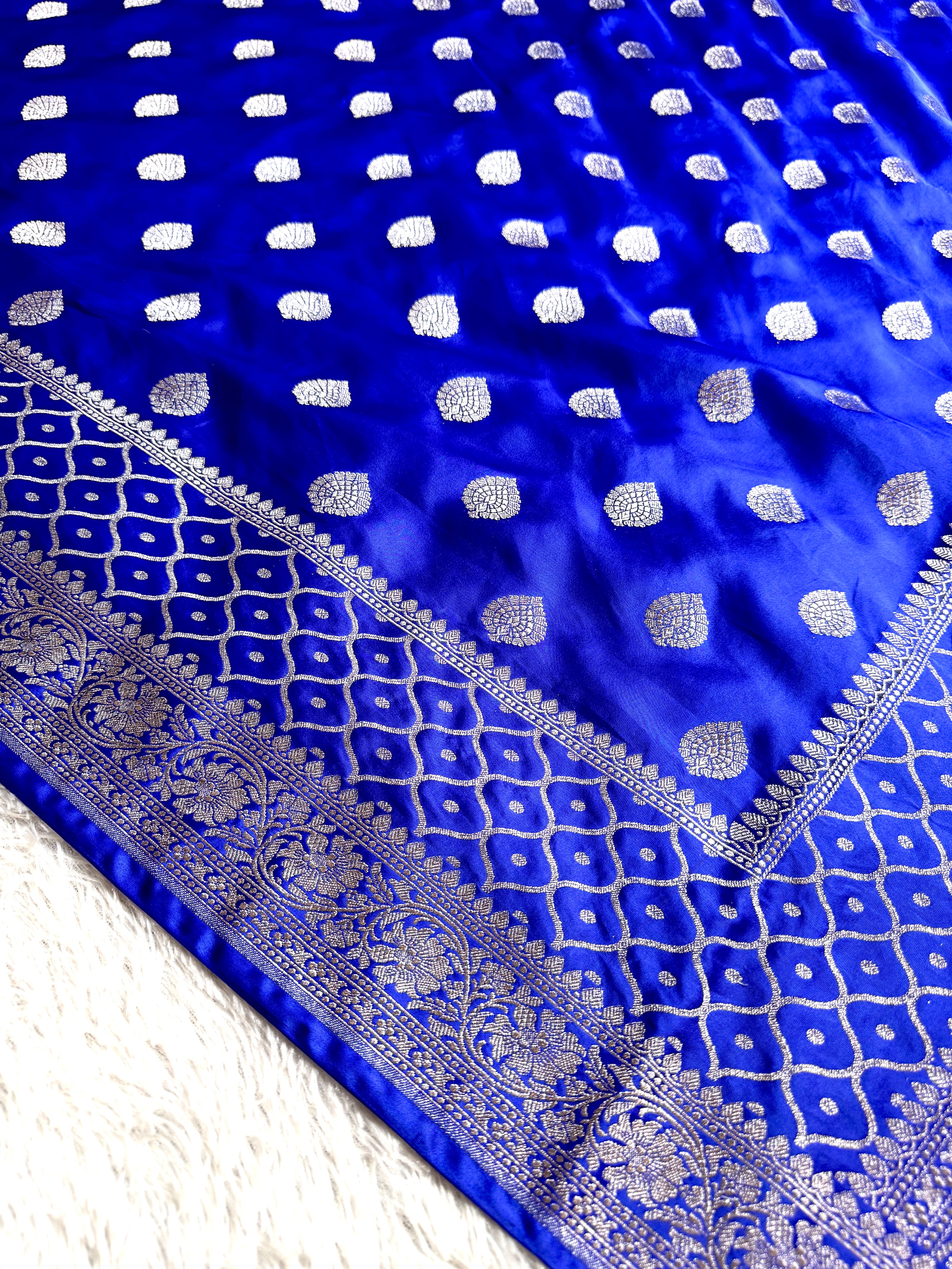 BANARASI MASHRU KATAN SILK SAREE HN527