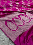 BANARASI MASHRU KATAN SILK SAREE HN575