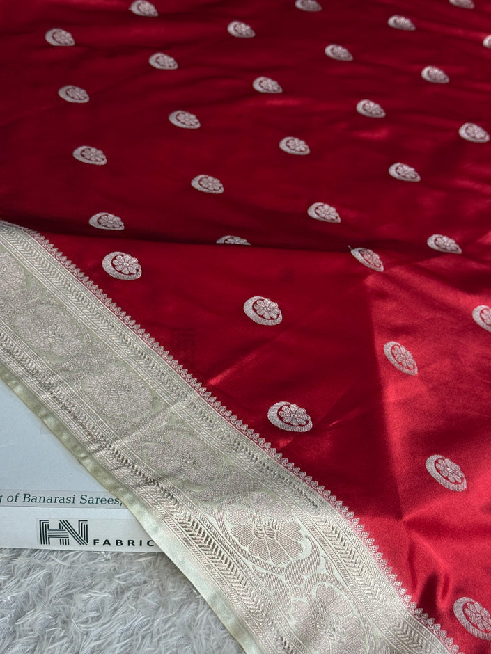 BANARASI MASHRU KATAN SILK SAREE MK039