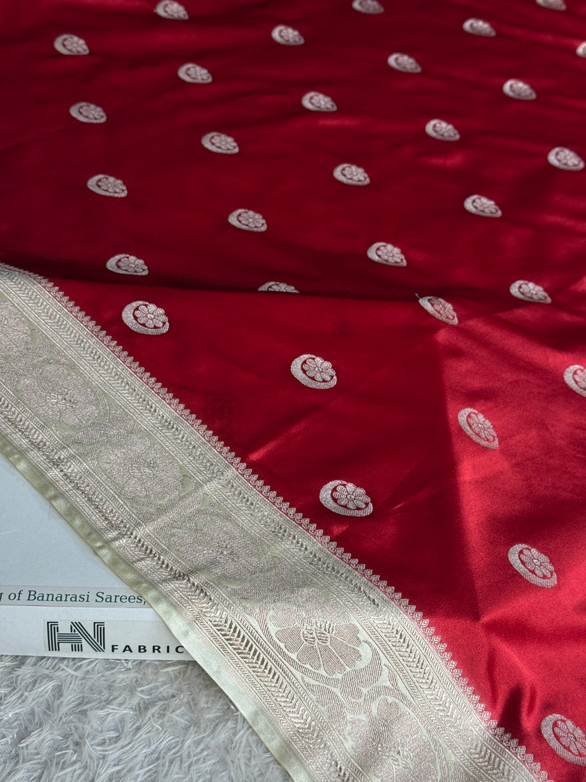 BANARASI MASHRU KATAN SILK SAREE MK039