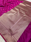 BANARASI MASHRU KATAN SILK SAREE HN531