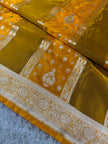 BANARASI MASHRU KATAN SILK SAREE MK012