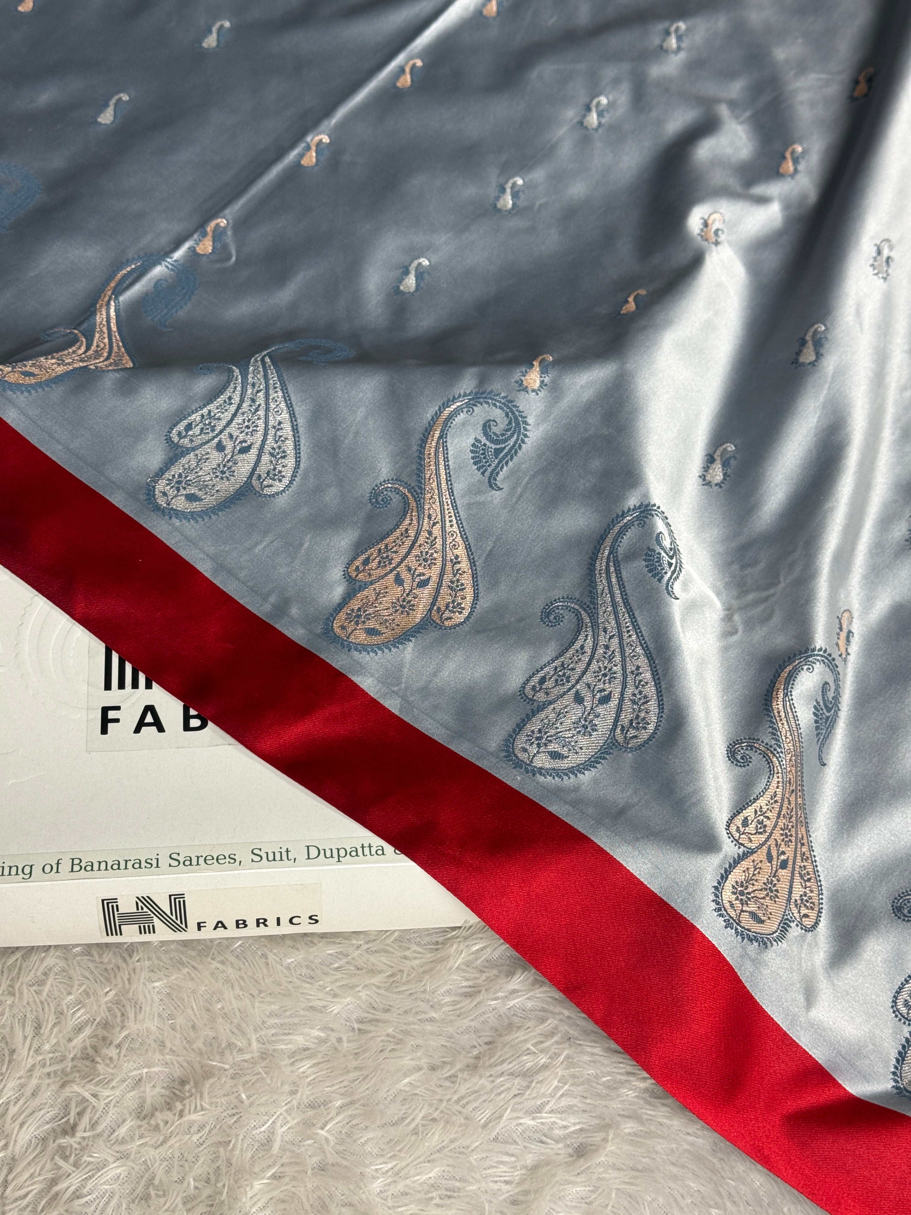 BANARASI MASHRU KATAN SILK SAREE MK021
