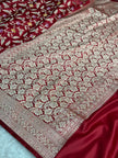BANARASI MASHRU KATAN SILK SAREE MK055