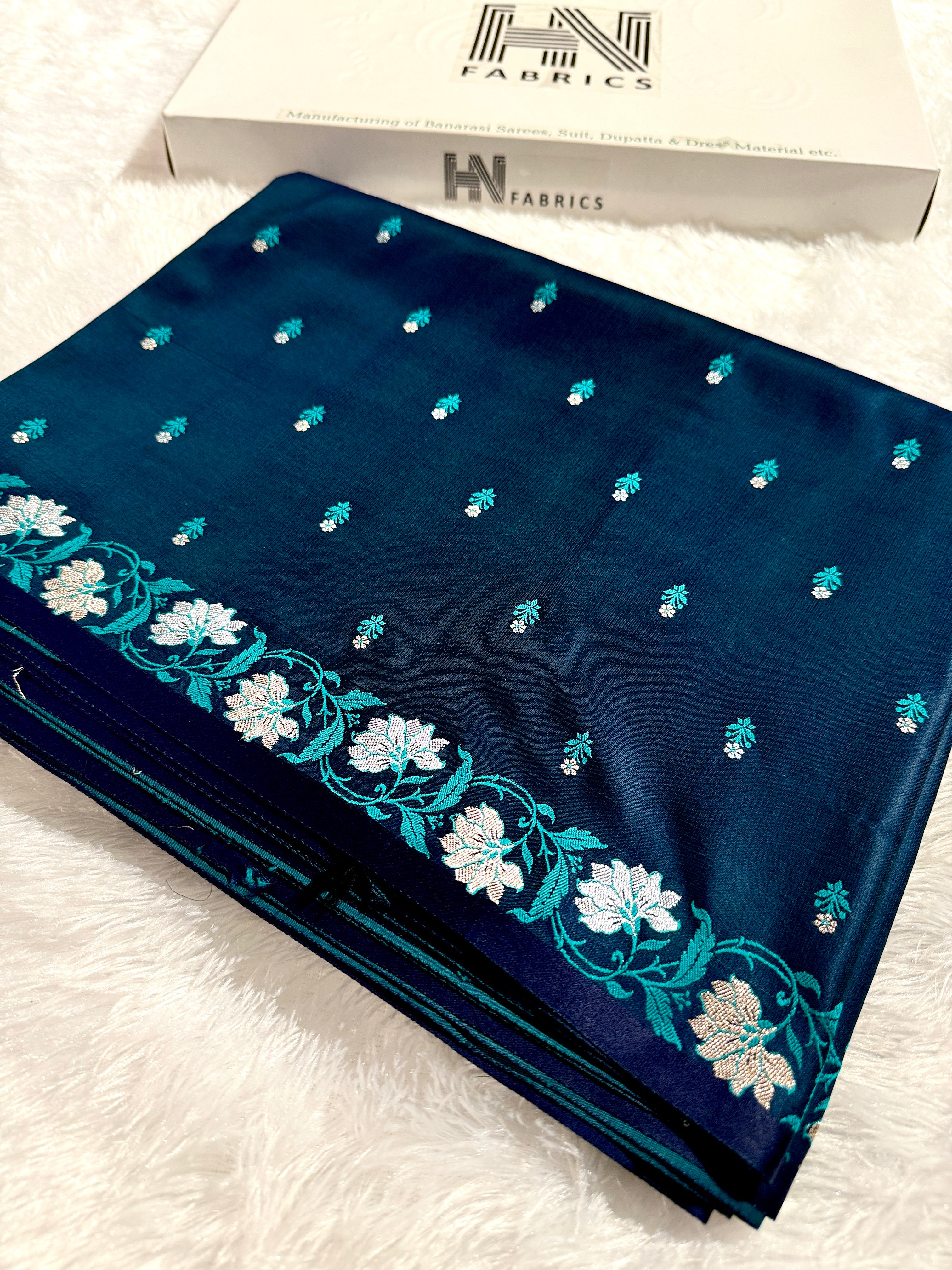 BANARASI MASHRU KATAN SILK SAREE HN541