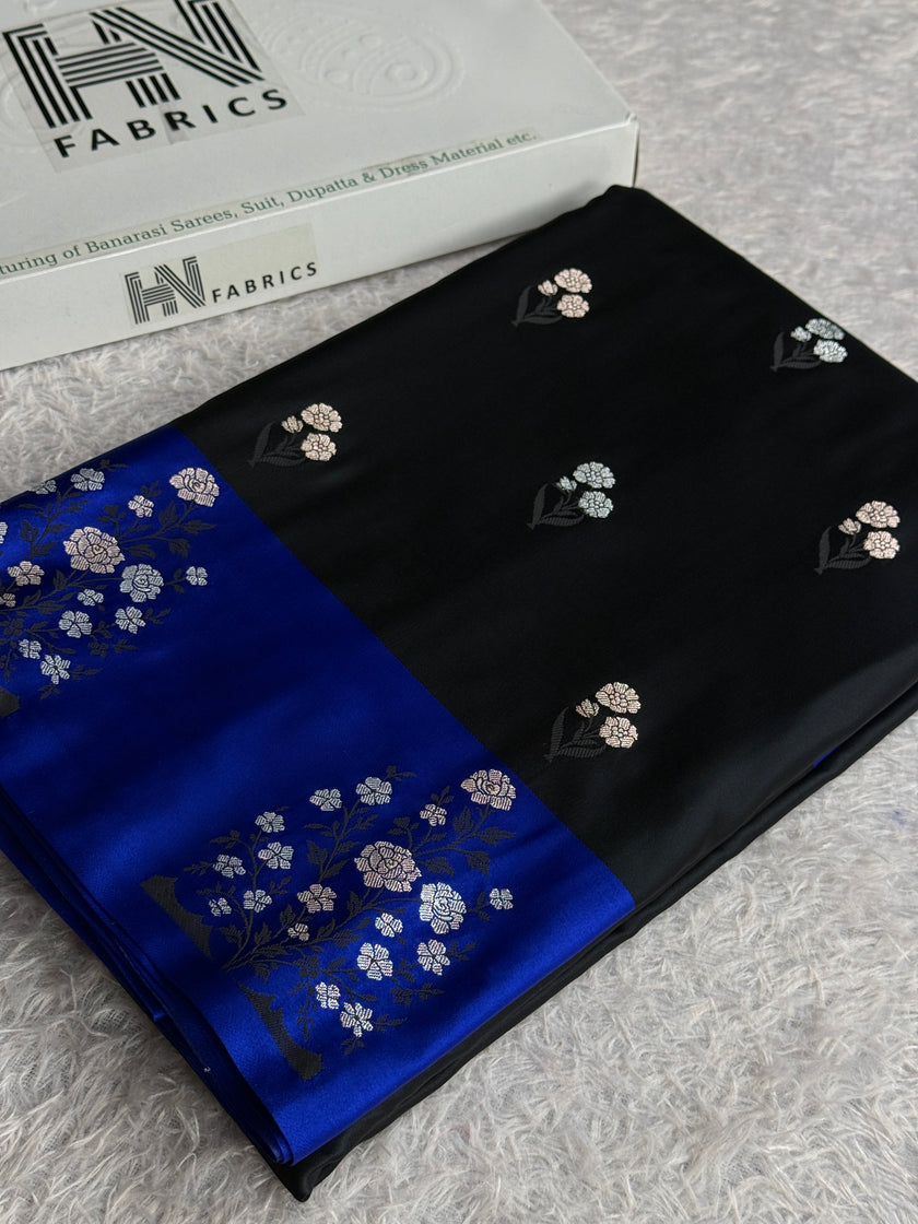 BANARASI MASHRU KATAN SILK SAREE MK057