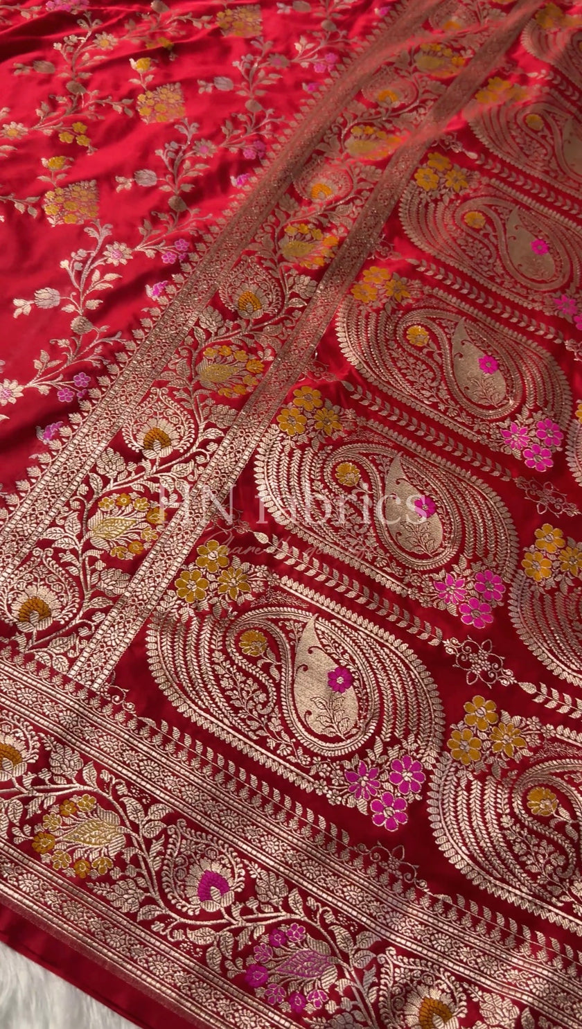 Banarasi Mashru Katan Saree Saree HN107