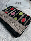 BANARASI MASHRU KATAN SILK SAREE HNHN561