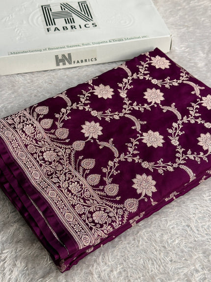 BANARASI MASHRU KATAN SILK SAREE MK062