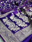 BANARASI MASHRU KATAN SILK SAREE HN571