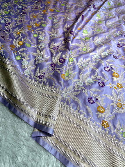 BANARASI MASHRU KATAN SILK SAREE HN119