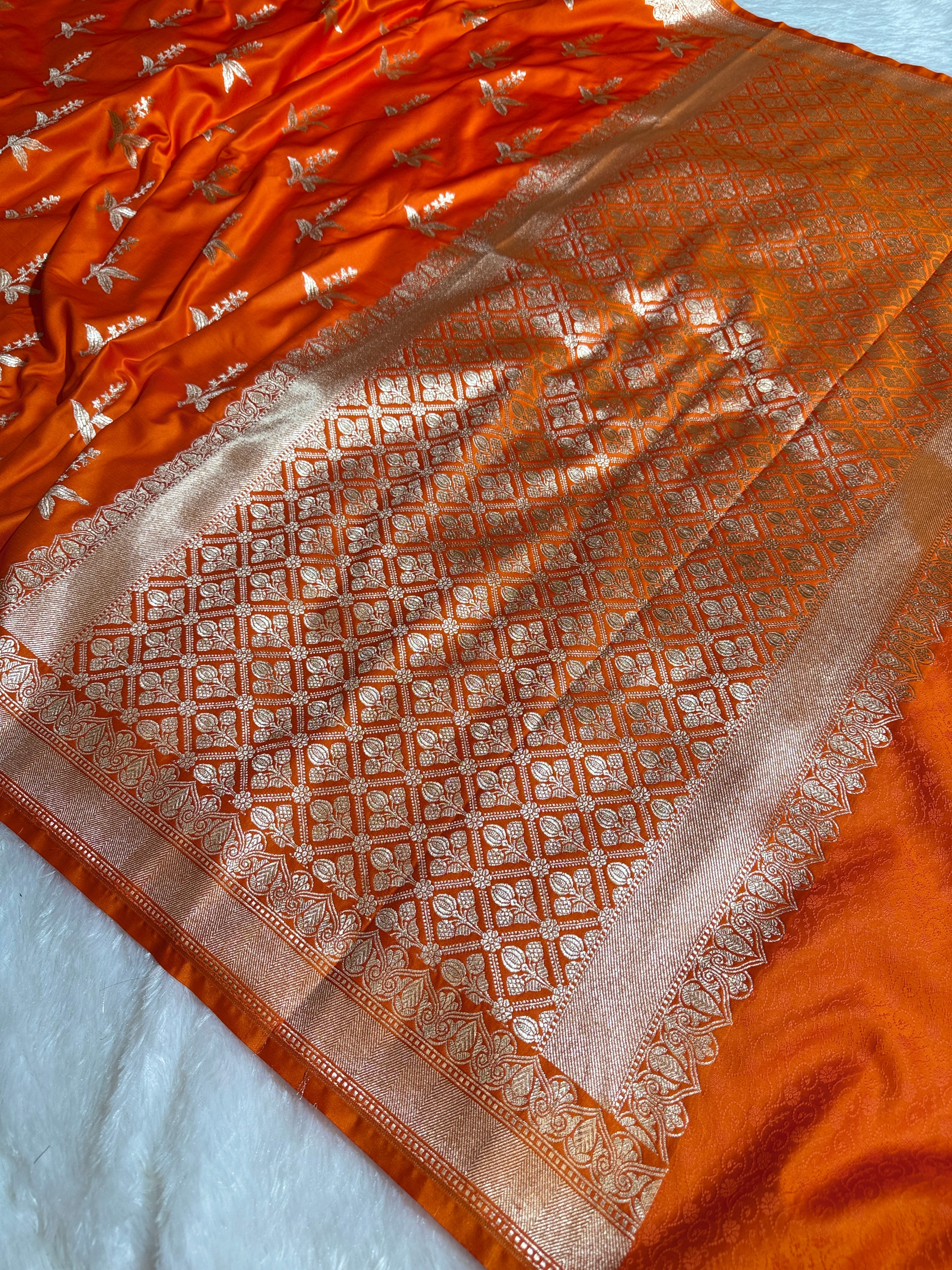 BANARASI MASHRU KATANA SILK SAREE HN526