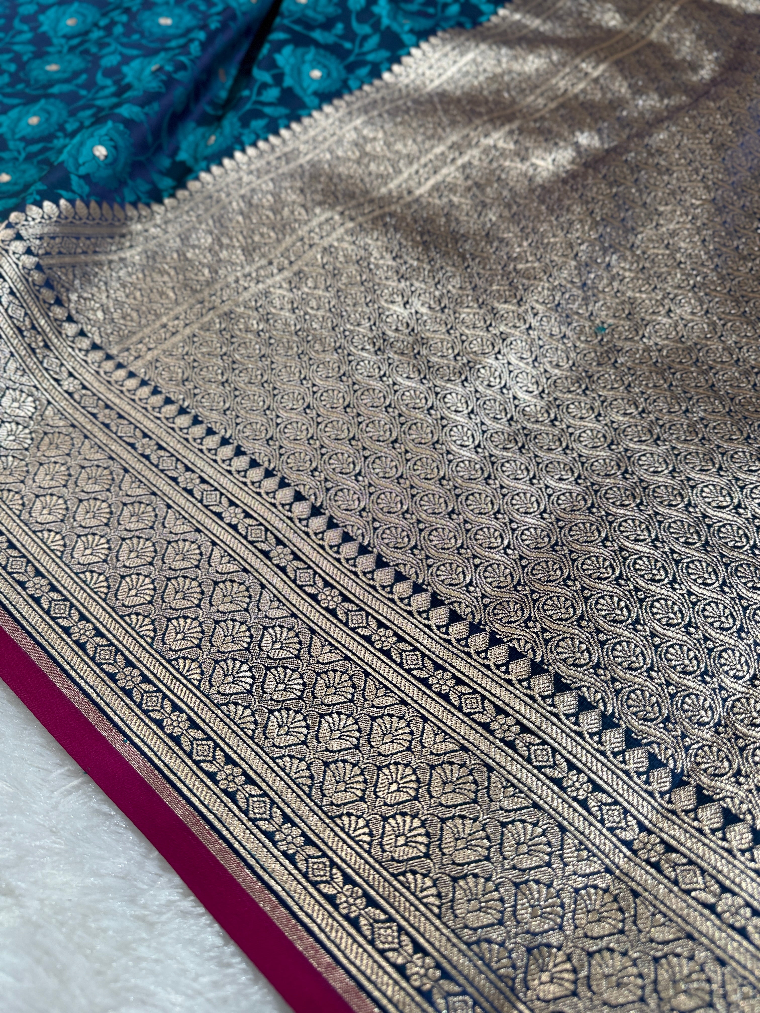 BANARASI MASHRU KATAN SILK SAREE HN531