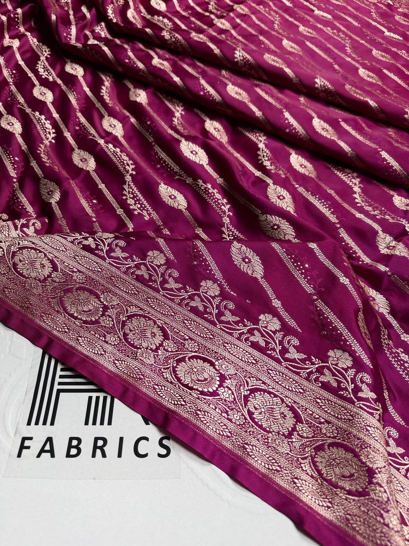 BANARASI MASHRU KATAN SILK SAREE HN651