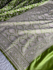 BANARASI MASHRU KATAN SILK SAREE MK066