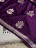 BANARASI MASHRU KATAN SILK SAREE HN815