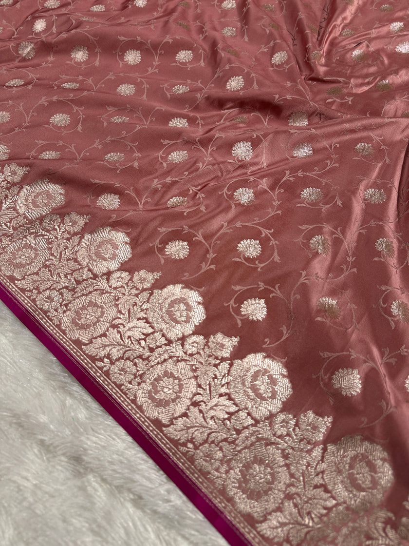 BANARASI MASHRU KATAN SILK SAREE HN533