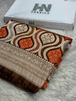 BANARASI MASHRU KATAN SILK SAREE MENAKARI WORK HN500
