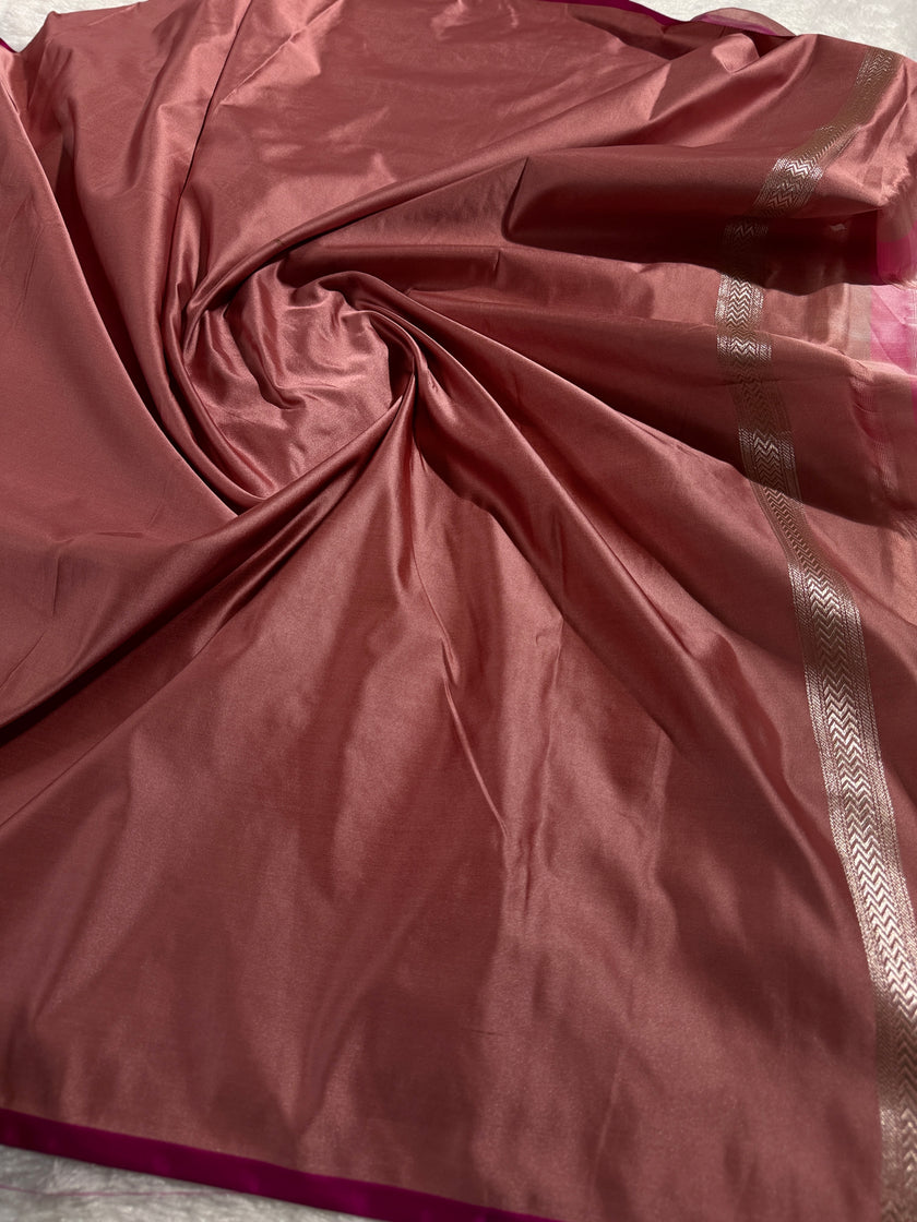 BANARASI MASHRU KATAN SILK SAREE HN533