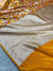 BANARASI MASHRU KATAN SILK SAREE MK016