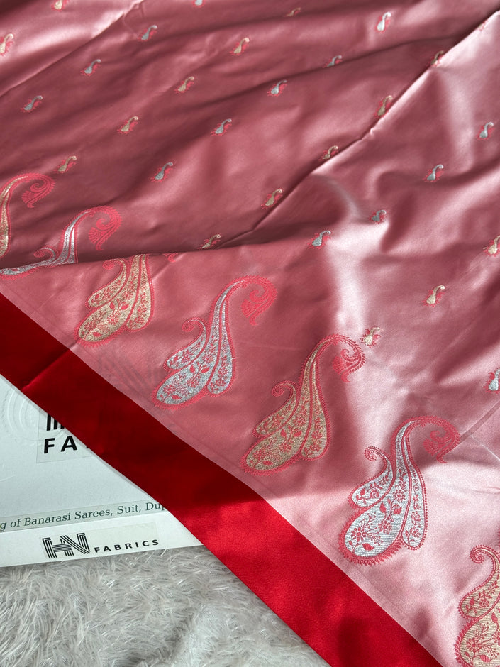 BANARASI MASHRU KATAN SILK SAREE MK021