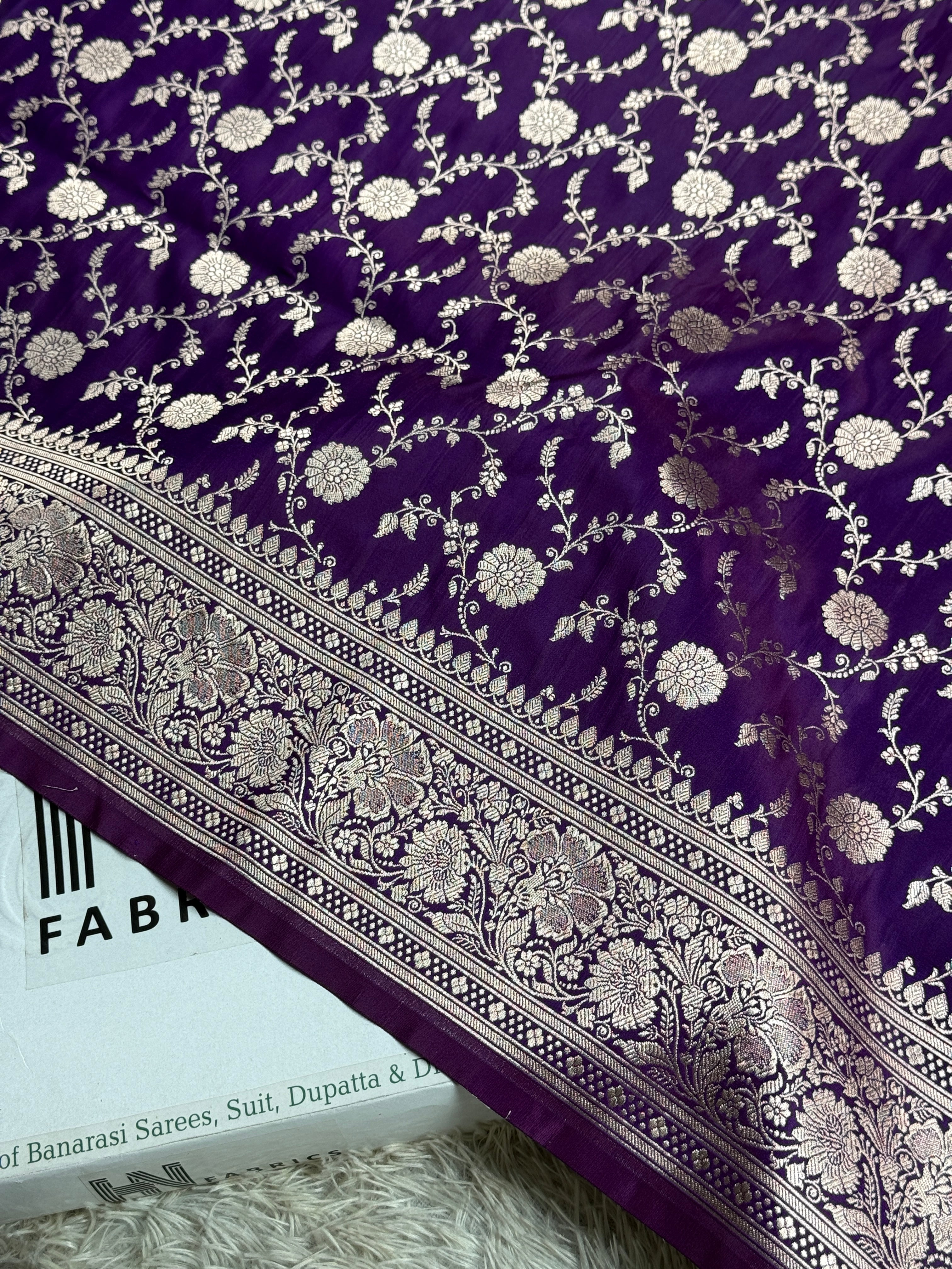 BANARASI MASHRU KATAN SILK SAREE HN950