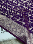BANARASI MASHRU KATAN SILK SAREE HN950