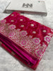 BANARASI MASHRU KATAN SILK SAREE HN533