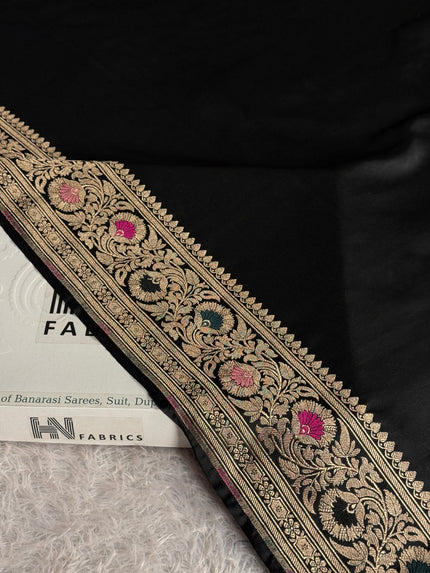 BANARASI MASHRU KATAN SILK SAREE MK048