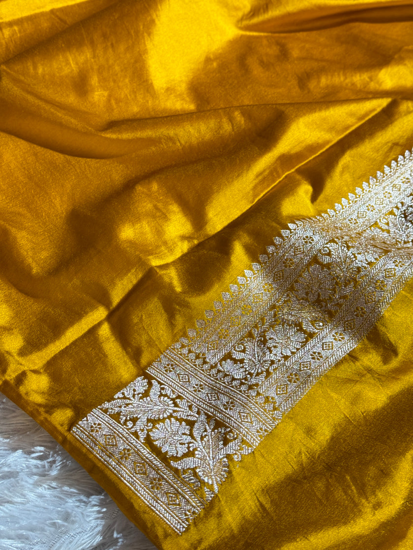 BANARASI MASHRU KATAN SILK SAREE HN513