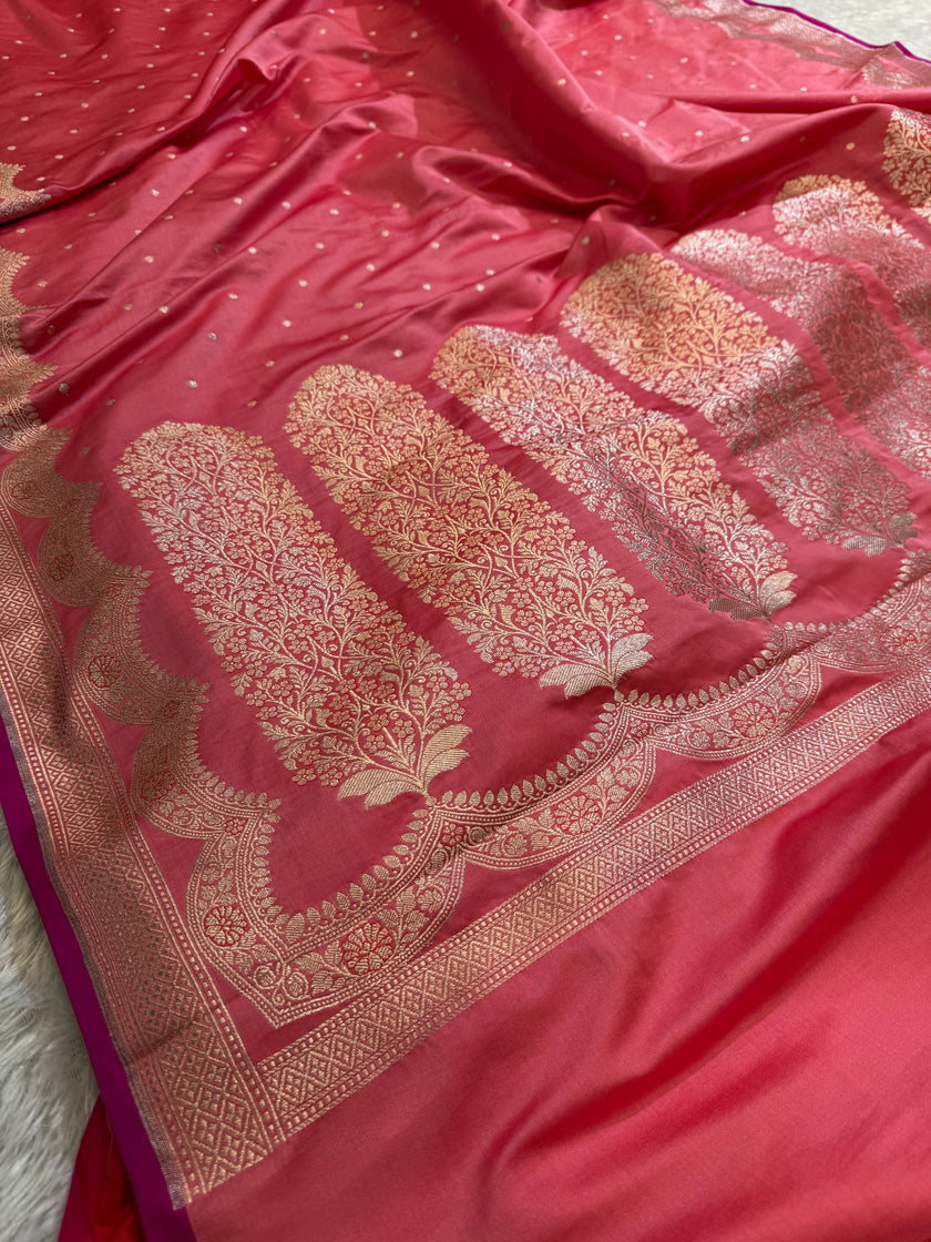 Banarasi Mashru Katan Silk Saree hn141