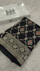 BANARASI MASHRU KATAN SILK SAREE MENAKARI WORK HN155