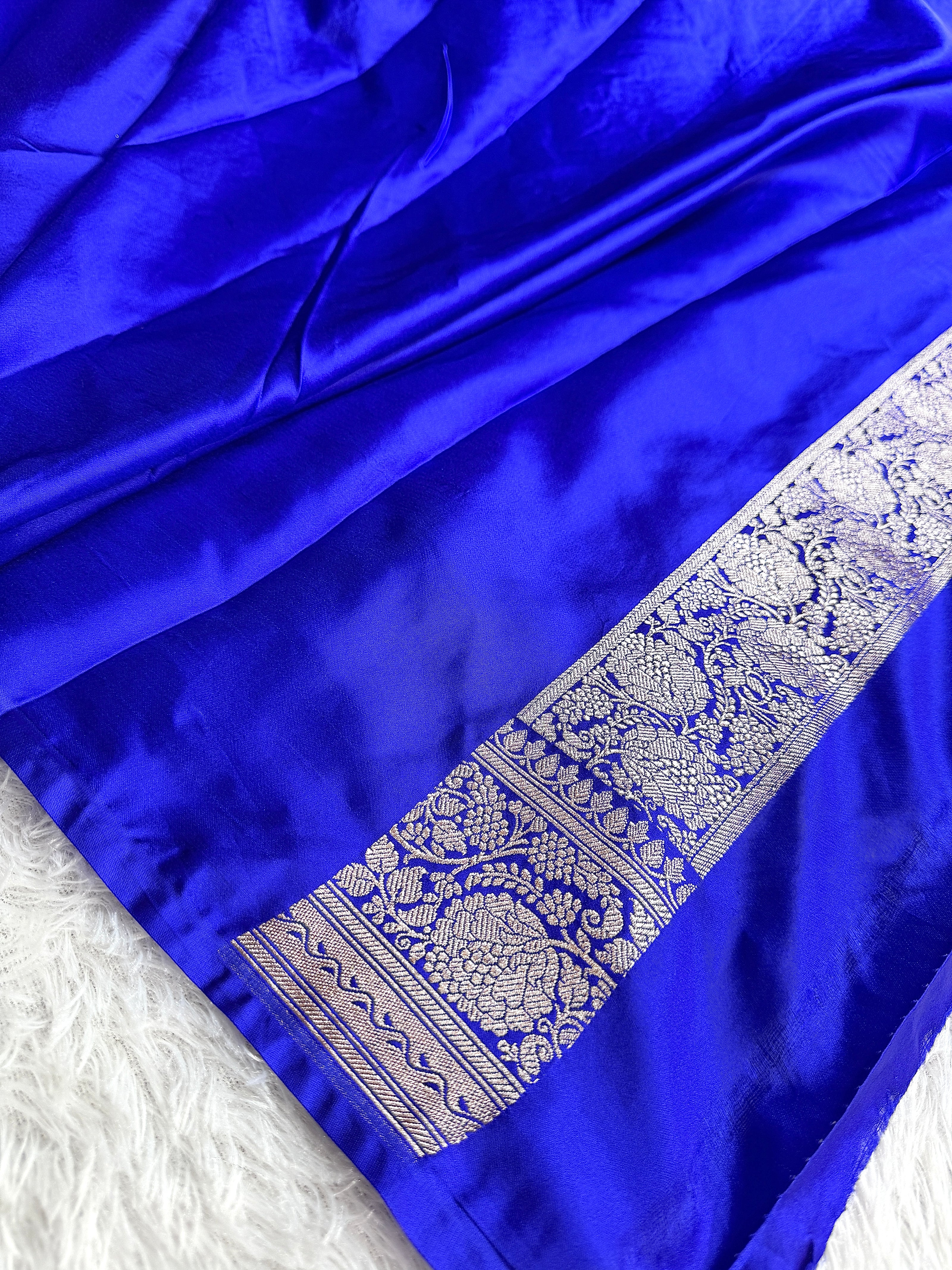 BANARASI MASHRU KATAN SILK SAREE HN553