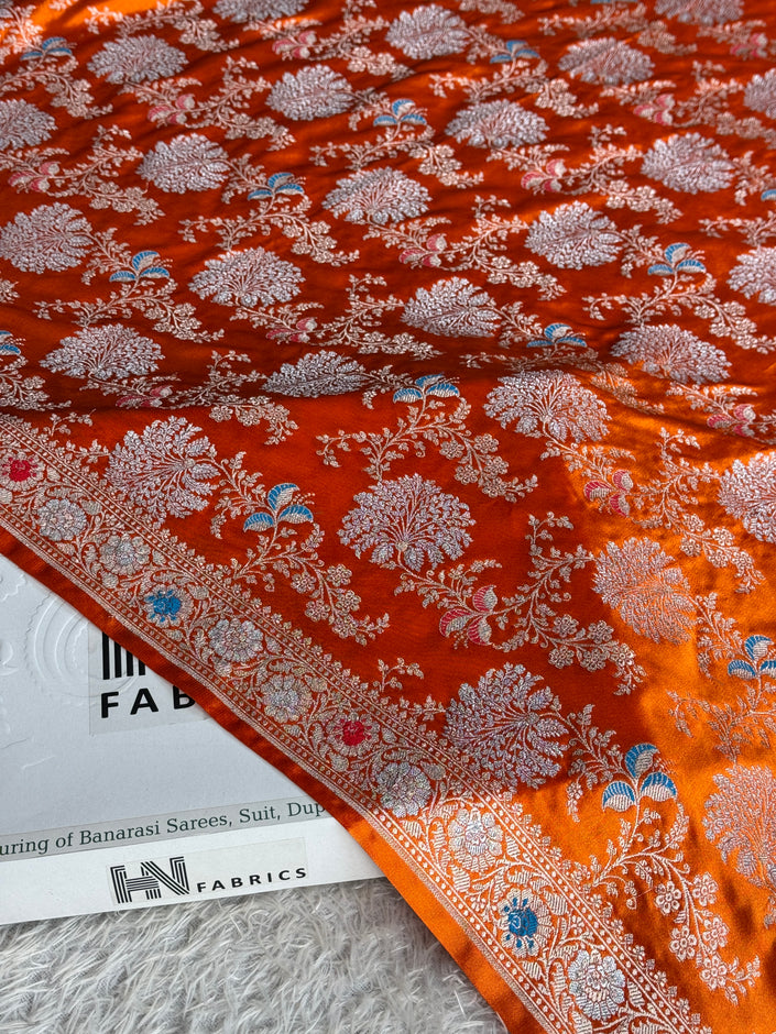 BANARASI MASHRU KATAN SILK SAREE MK070