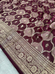 BANARASI MASHRU KATAN SILK SAREE HN536