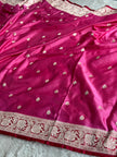 BANARASI MASHRU KATAN SILK SAREE HN568