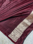 BANARASI MASHRU KATAN SILK SAREE HN950