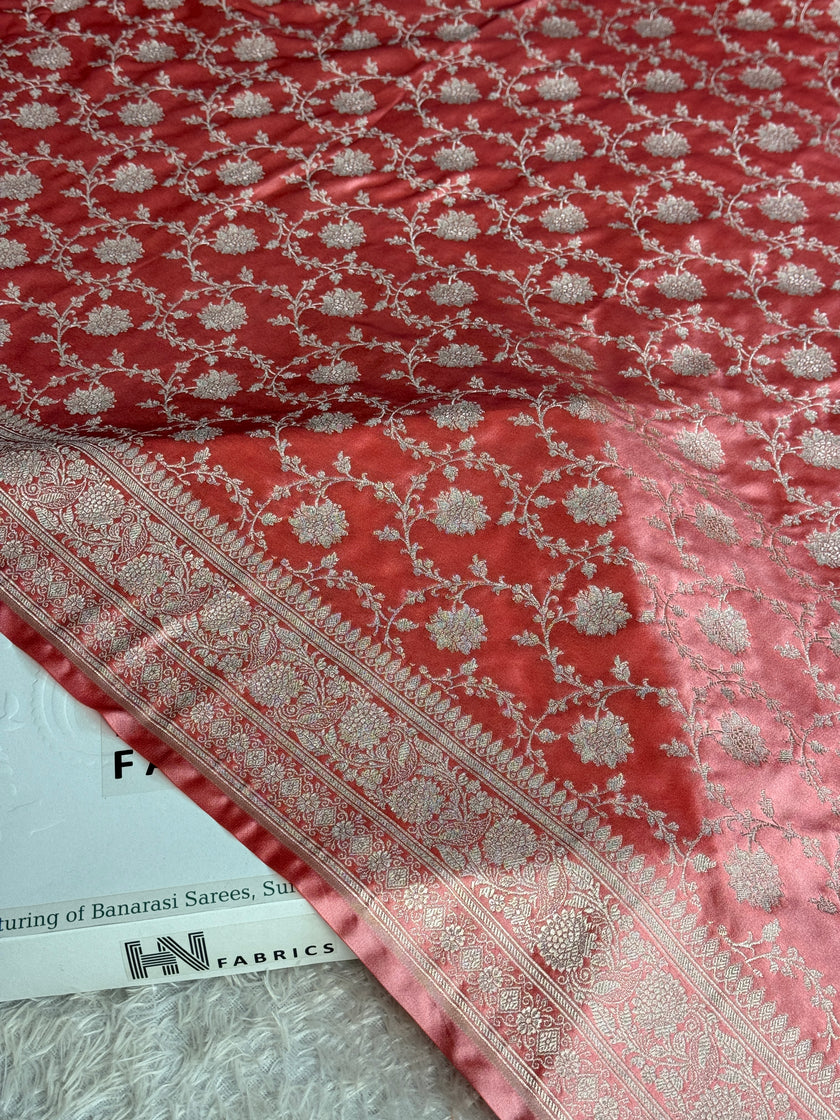 BANARASI MASHRU KATAN SILK SAREE MK066