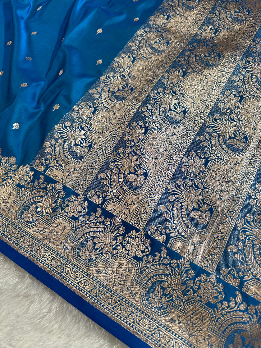 BANARASI MASHRU KATAN SILK SAREE HN537